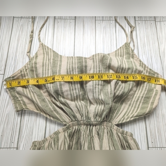 American Eagle Outfitters Striped Mini Dress - Beige and White - Picture 8 of 13